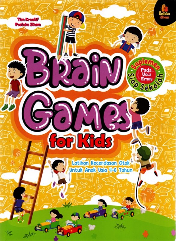 Cover Buku Brain Games For Kids