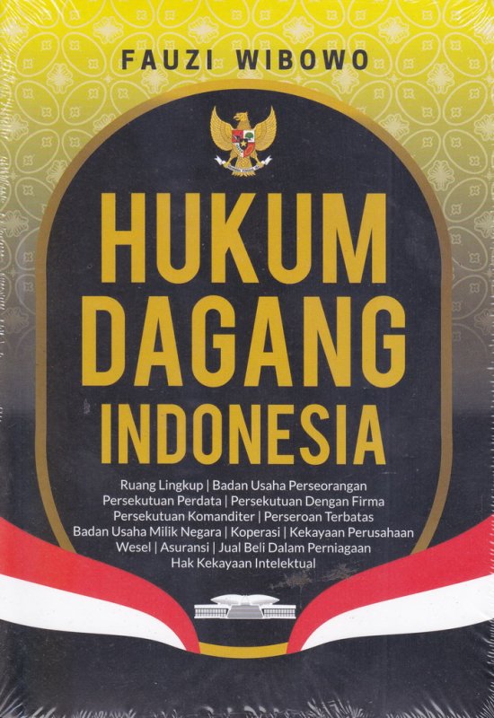 Cover Buku Hukum Dagang Indonesia cover baru