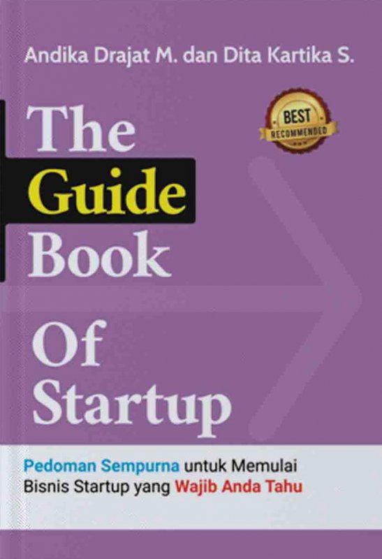 Cover Buku The Guide Book Of Startup