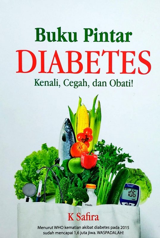 Cover Buku Pintar Diabetes