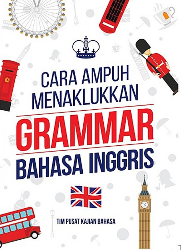 Cover Buku Cara Ampuh Menaklukkan Grammar Bahasa Inggris