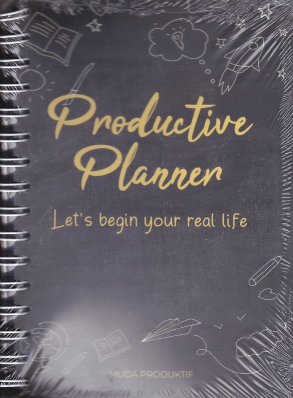 Cover Depan Buku Productive Planner