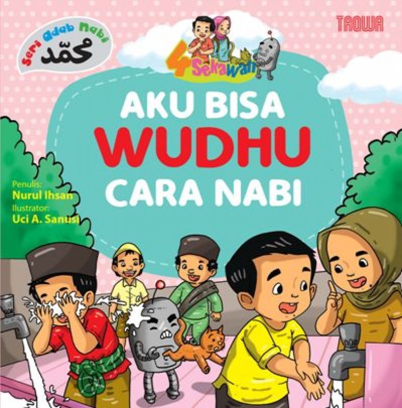 Cover Belakang Buku Aku Bisa wudhu cara Nabi ( Niaga ) 