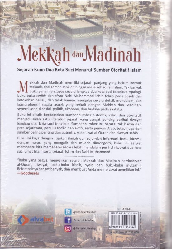 Cover Mekkah dan Madinah ( Hard Cover 