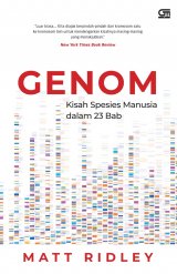 Genom: Kisah Spesies Manusia Dalam 23 Bab Cover Baru