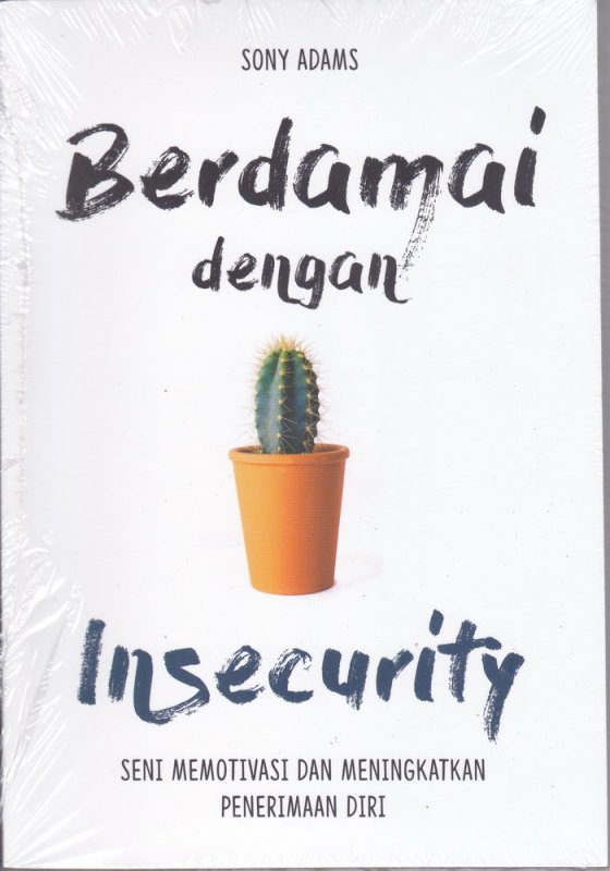 Cover Depan Buku Berdamai dengan insecurity