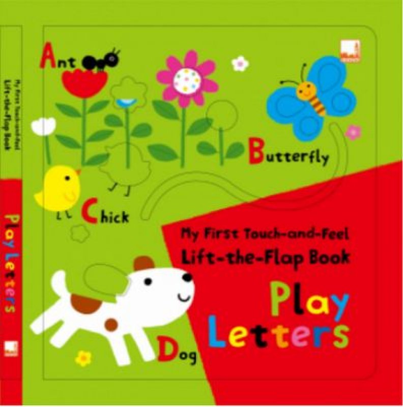 Cover Depan Buku My First Touch-and-Feel, Lift-the-Flap Book - Play Letters
