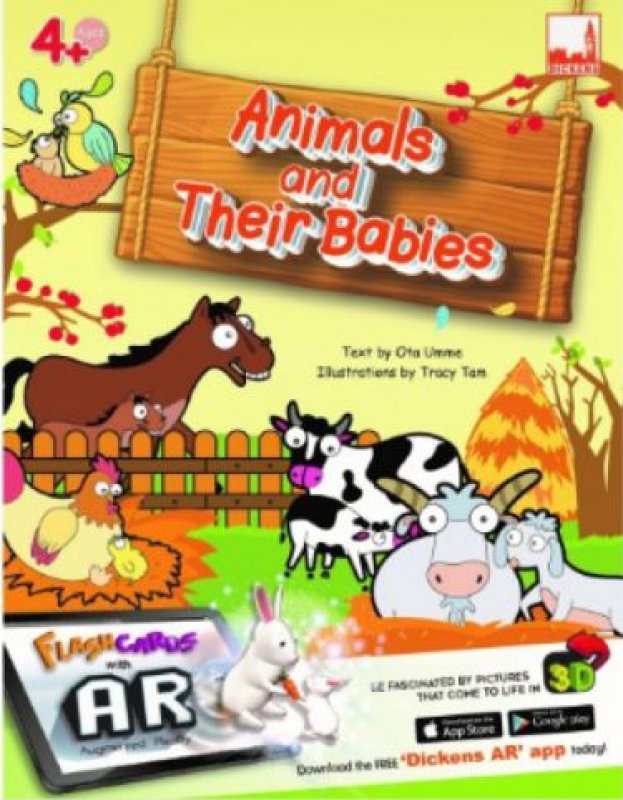 Cover Flashcards - Animals & Their Babies (with AR)