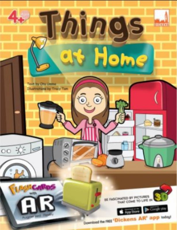 Cover Flashcards - Things at Home (with AR)
