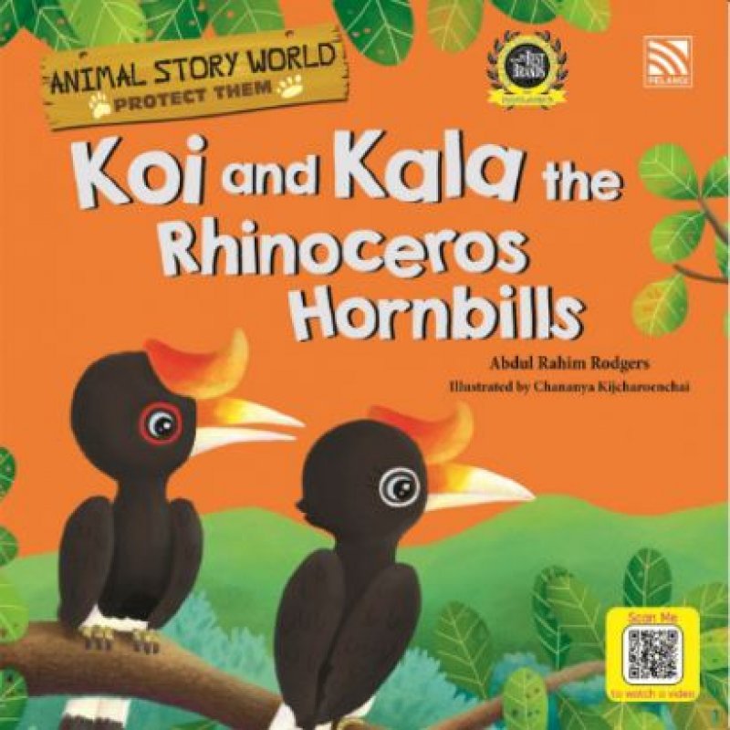 Cover Animal Story World : Koi & Kala The Rhinoceros Hornbills