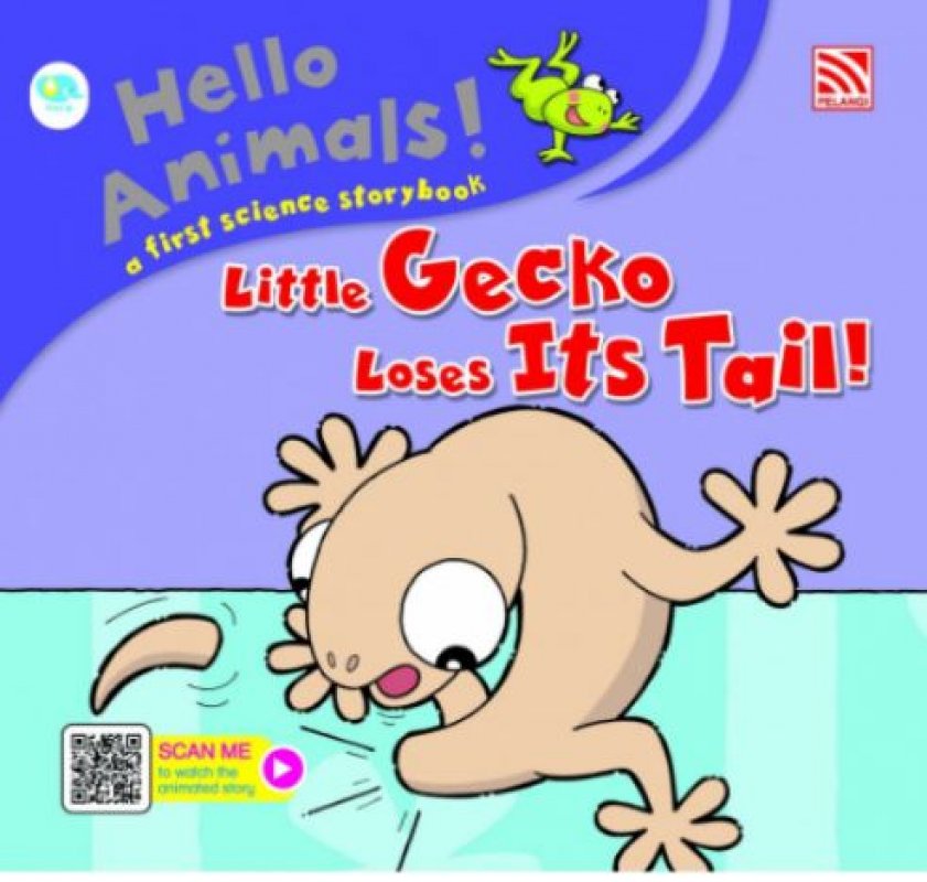 Cover Hello Animals - Little Gecko Loses Its Tail (W/AR)