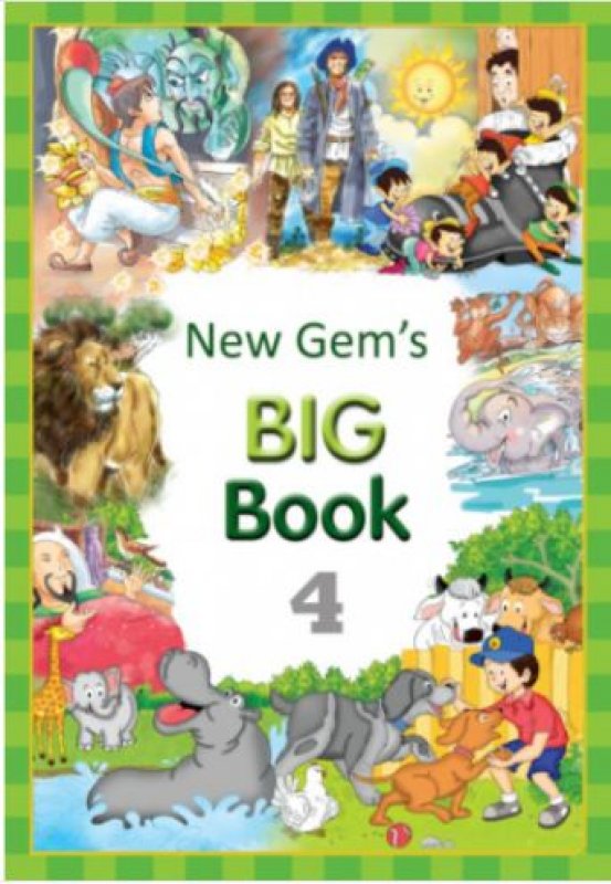 Cover Depan Buku New Gems English Big Book 4