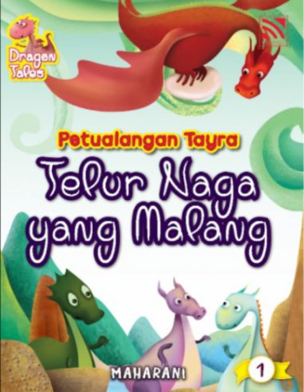 Cover Depan Buku Dragon Tale - Telur Naga Yang Malang