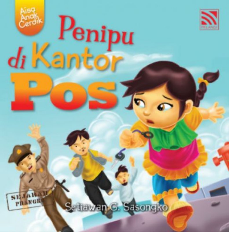 Cover Depan Buku Seri Aisa Anak Cerdik - Penipu Di Kantor Pos