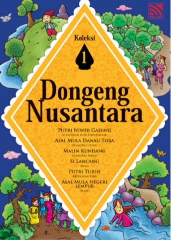 Cover Depan Buku Dongeng Nusantara - Koleksi 1