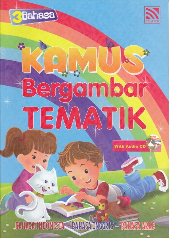 Cover Kamus Bergambar TEMATIK 3 Bahasa Indonesi-Inggris-Arab