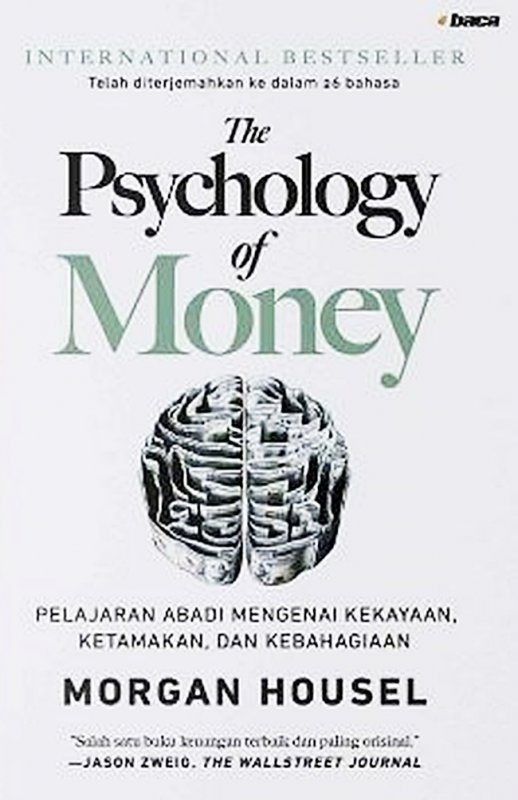 Cover Depan Buku Psychology Of Money
