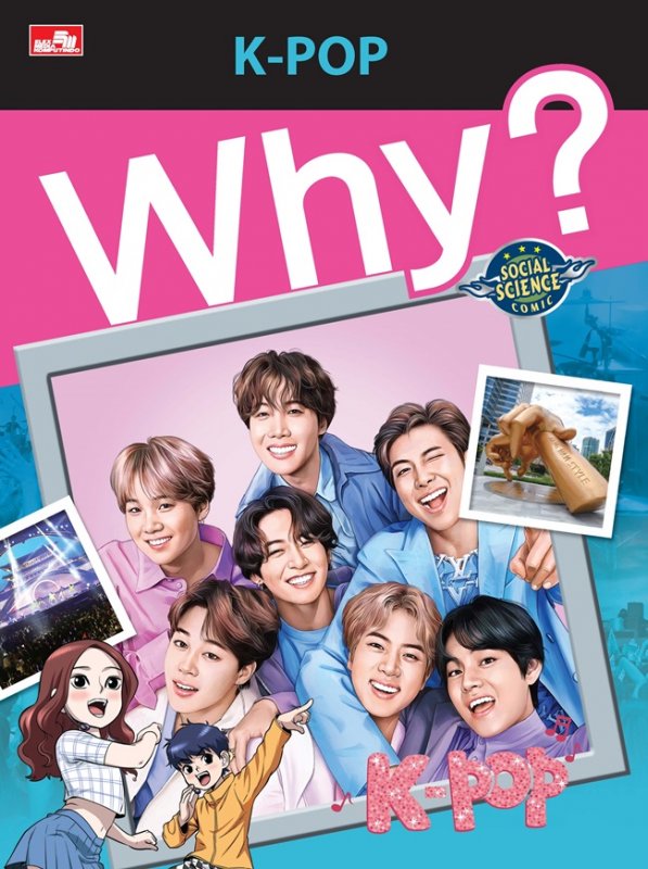 Cover Depan Buku Why? K-POP