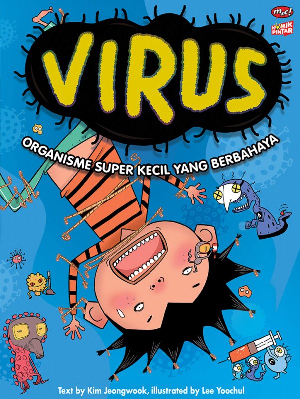 Cover Buku Virus, Organisme Super Kecil yang Berbahaya