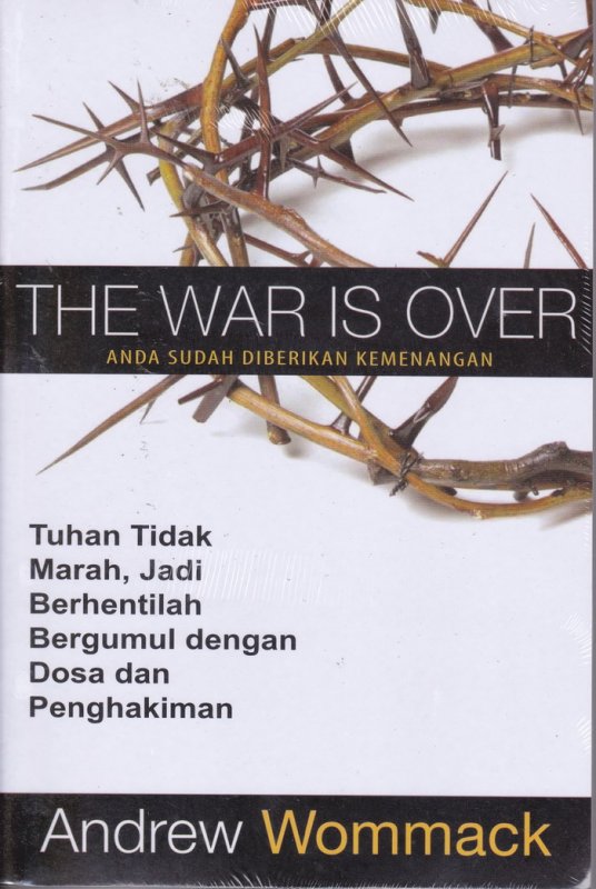 Cover Depan Buku THE WAR IS OVER 