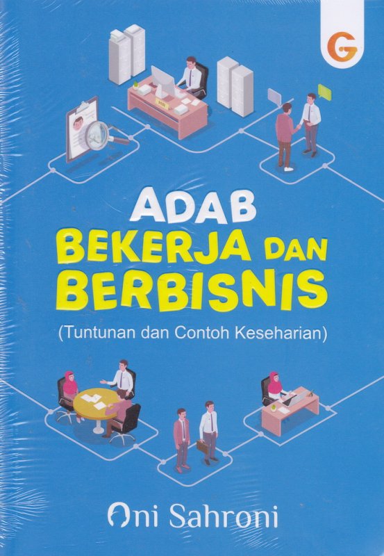 Cover Buku Adab Bekerja Dan Berbisnis