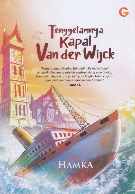 Cover Buku Tenggelamnya Kapal Van der Wijck (Cover Baru)