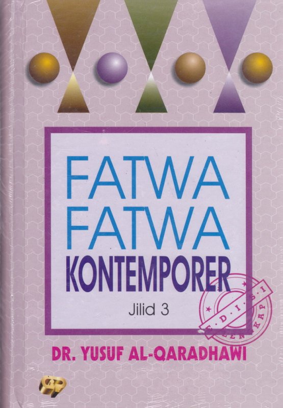 Cover Buku Fatwa Fatwa Kontemporer jilid 3 (HC)