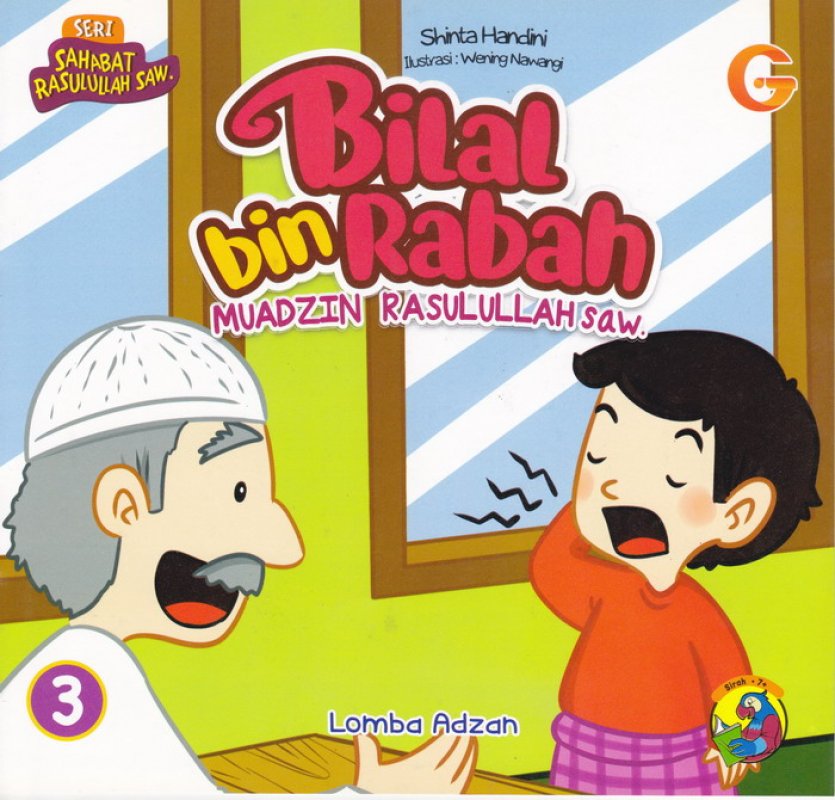 Cover Buku Bilal bin Rabah Muadzin RASULULLAH SAW