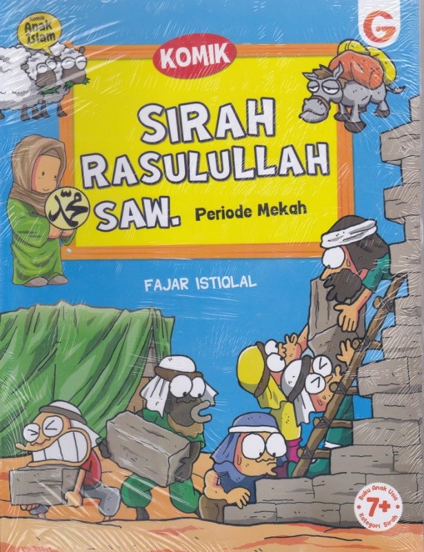 Cover Buku Komik Anak Sirah Rasulullah SAW. Periode Mekkah