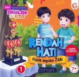 Seri Akhlak for Kids : Rendah Hati & Sabar (1 Buku 2 Cerita)