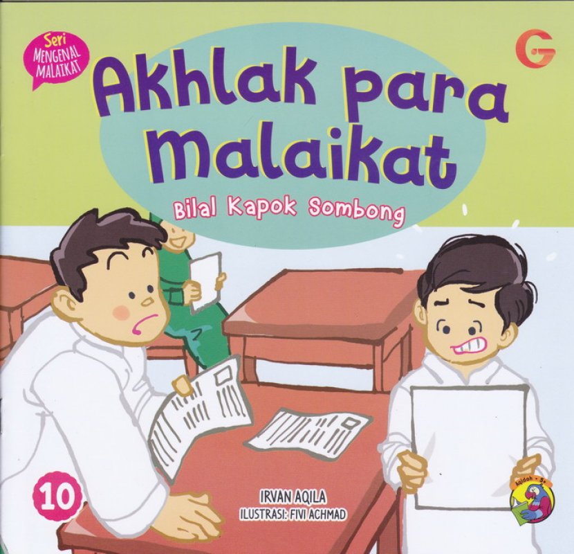 Cover Akhlak Para Malaikat Bilal Kapok Sombong#10