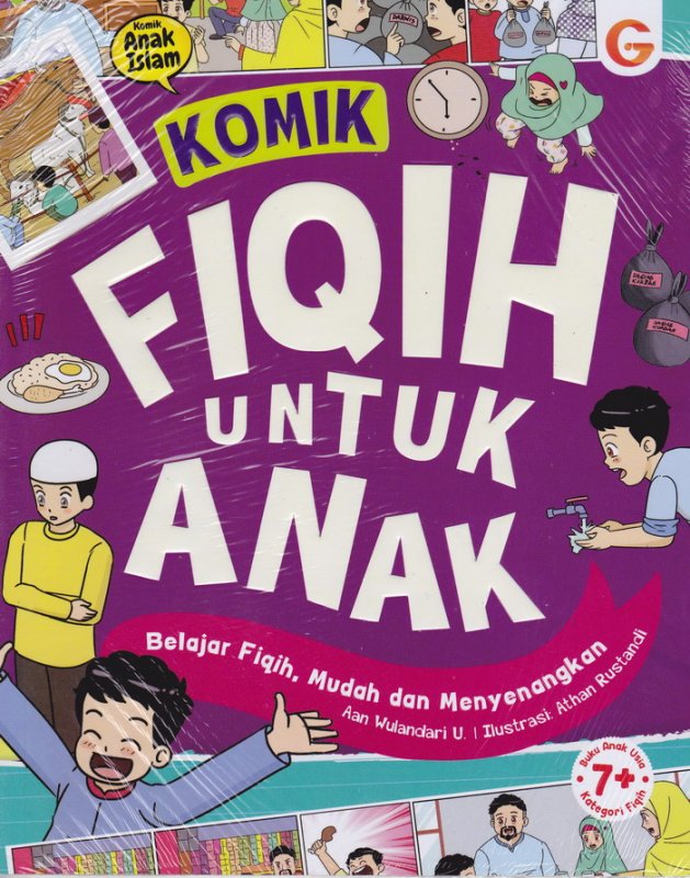 Cover komik Fiqih untuk Anak