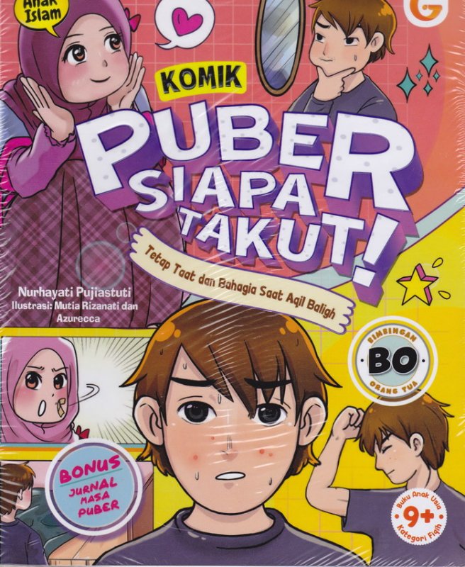 Cover Buku Komik Puber Siapa Takut!