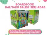 1 Set Boardbook Adab Balita Saleh