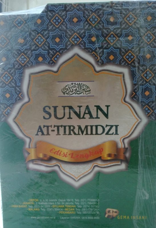 Cover Depan Buku 1 Set Sunan At-Tirmidzi Edisi Lengkap