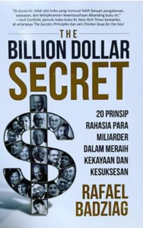 Cover Billion Dollar Secret: 20 Prinsip Rahasia Para Miliarder