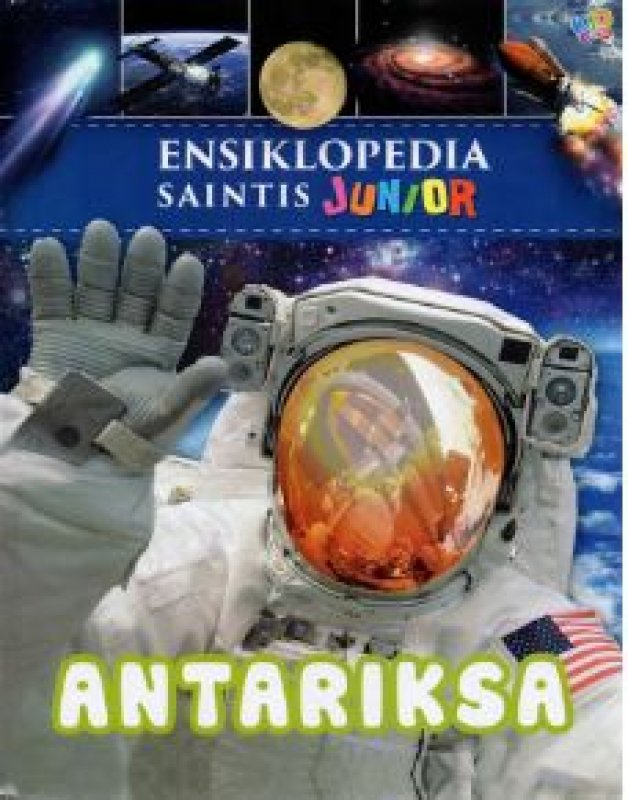 Cover Belakang Buku Ensiklopedia Saintis Junior: Antariksa
