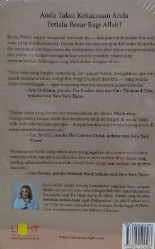 Cover Belakang Buku IN THE MIDDLE OF THE MESS ( DI TENGAH KEKACAUAN )