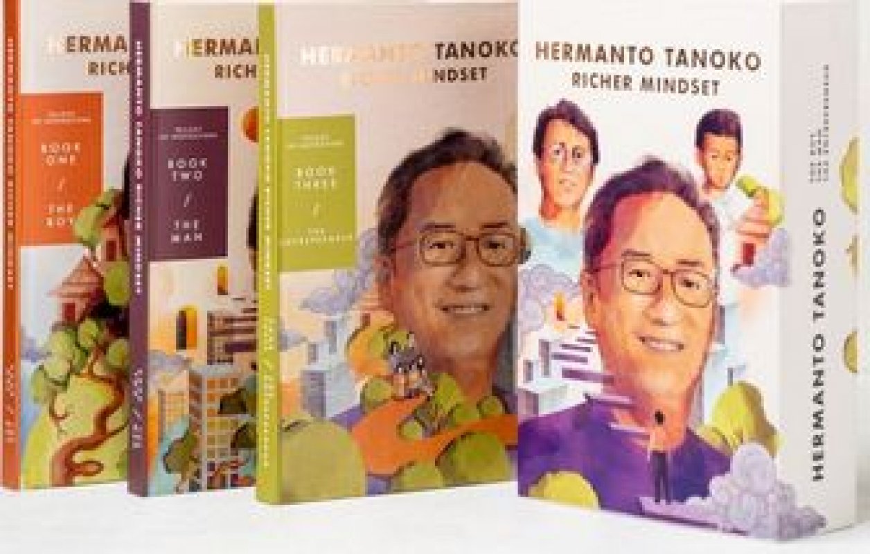 Cover Buku Buku Trilogy of Inspirations Hermanto Tanoko Richer Mindset