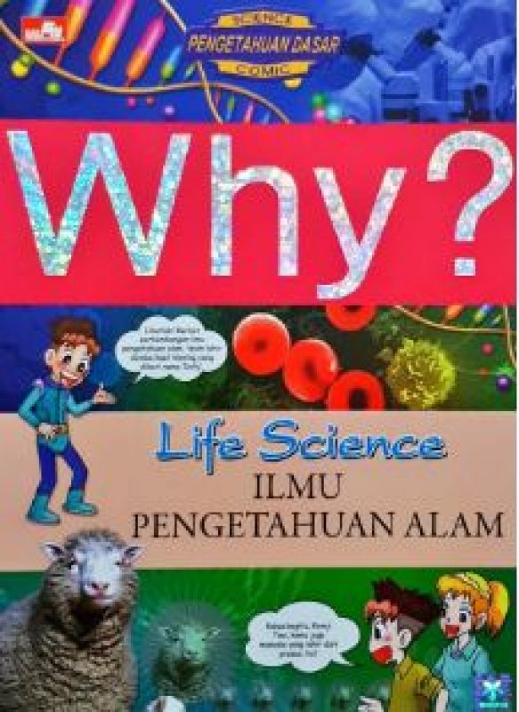 Cover Belakang Buku Why? Life Science