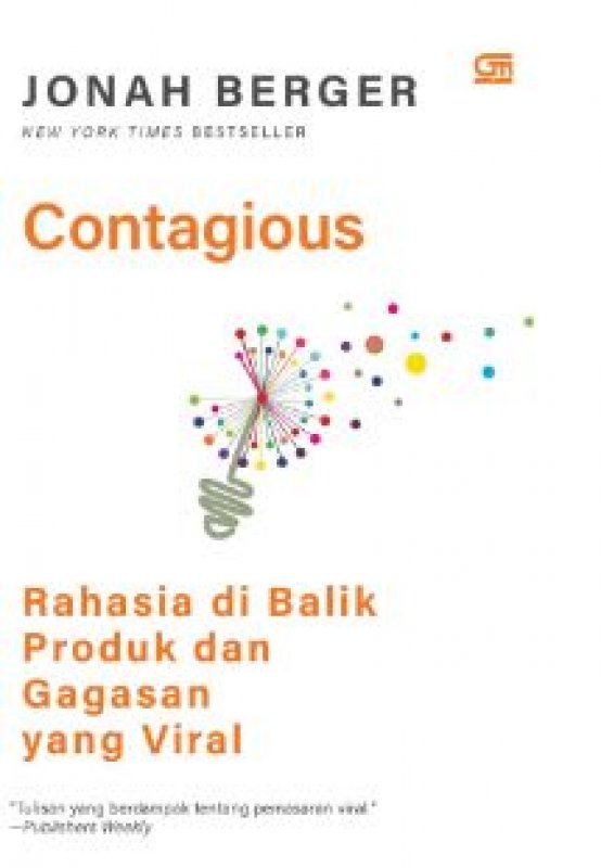 Cover Buku Contagious: Rahasia Di Balik Produk Dan Gagasan Yang Viral ( Cover Baru ) 