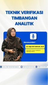 Teknik Verifikasi Timbangan Analitik