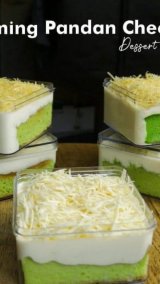 Kursus Online Blooming Pandan Cheezy Deesert Box Dapur Lindawaty PU