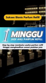 Step by step membuka usaha parfum refill