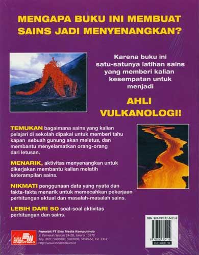 Cover Seri Menggunakan Sains : Menjadi Ahli Vulkanologi