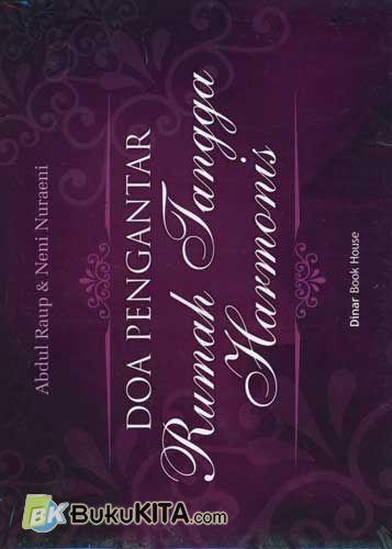 Cover Buku Doa Pengantar Rumah Tangga Harmonis