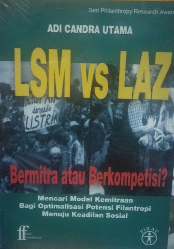 Cover Depan Buku LSM Vs LAZ: Bermitra atau Berkompetisi? (2008)