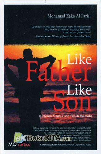 Cover Depan Buku Like Father Like Son