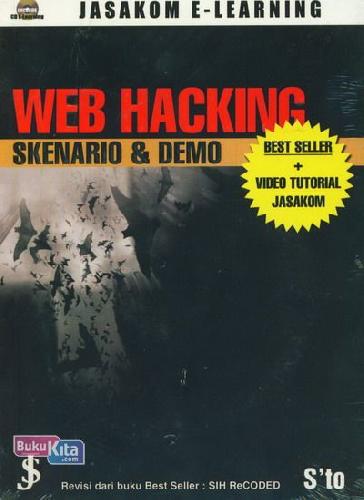 Cover Belakang Buku Web Hacking : Skenario & Demo