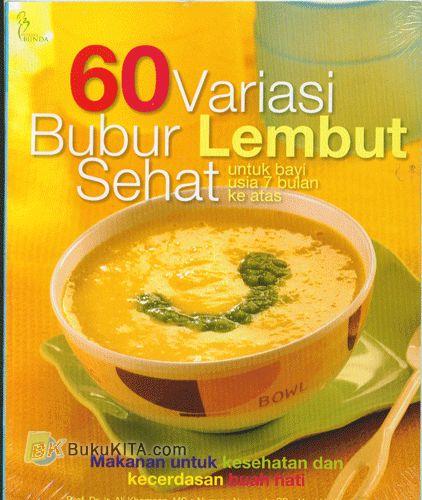 Cover 60 variasi bubur lembut